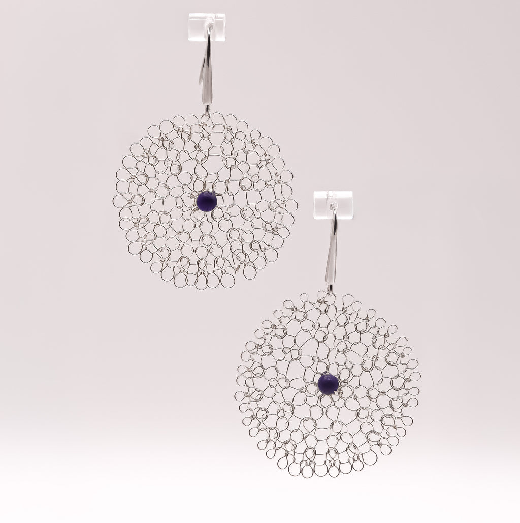 Floral Earrings - Woven Collection