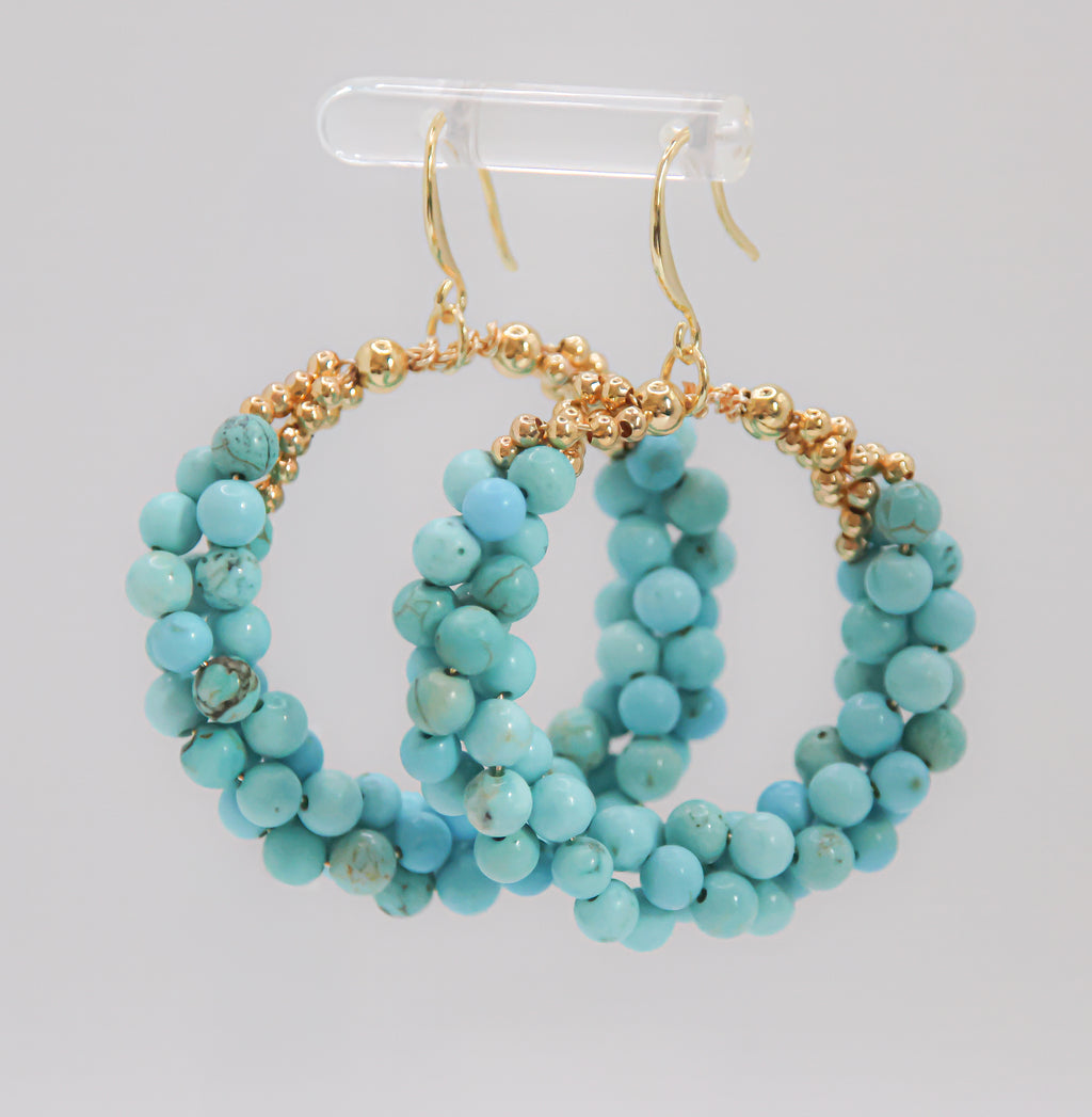 Créoles -  collection perlée