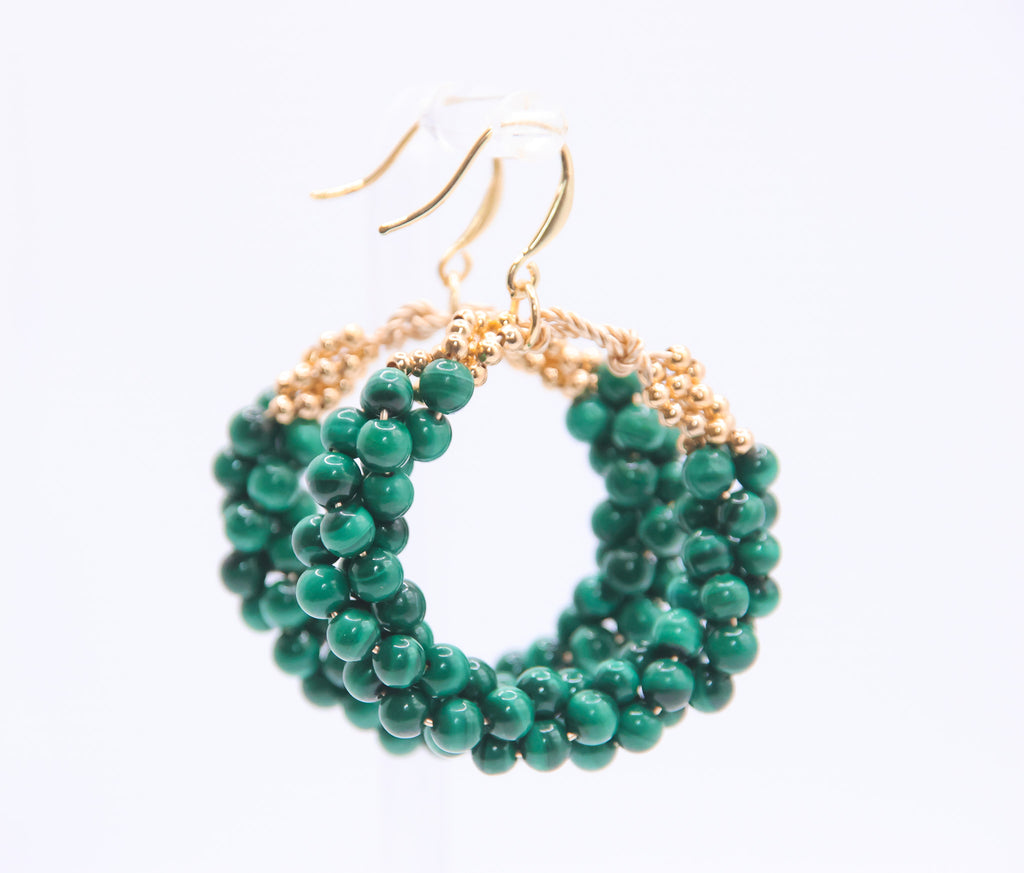 Créoles -  collection perlée