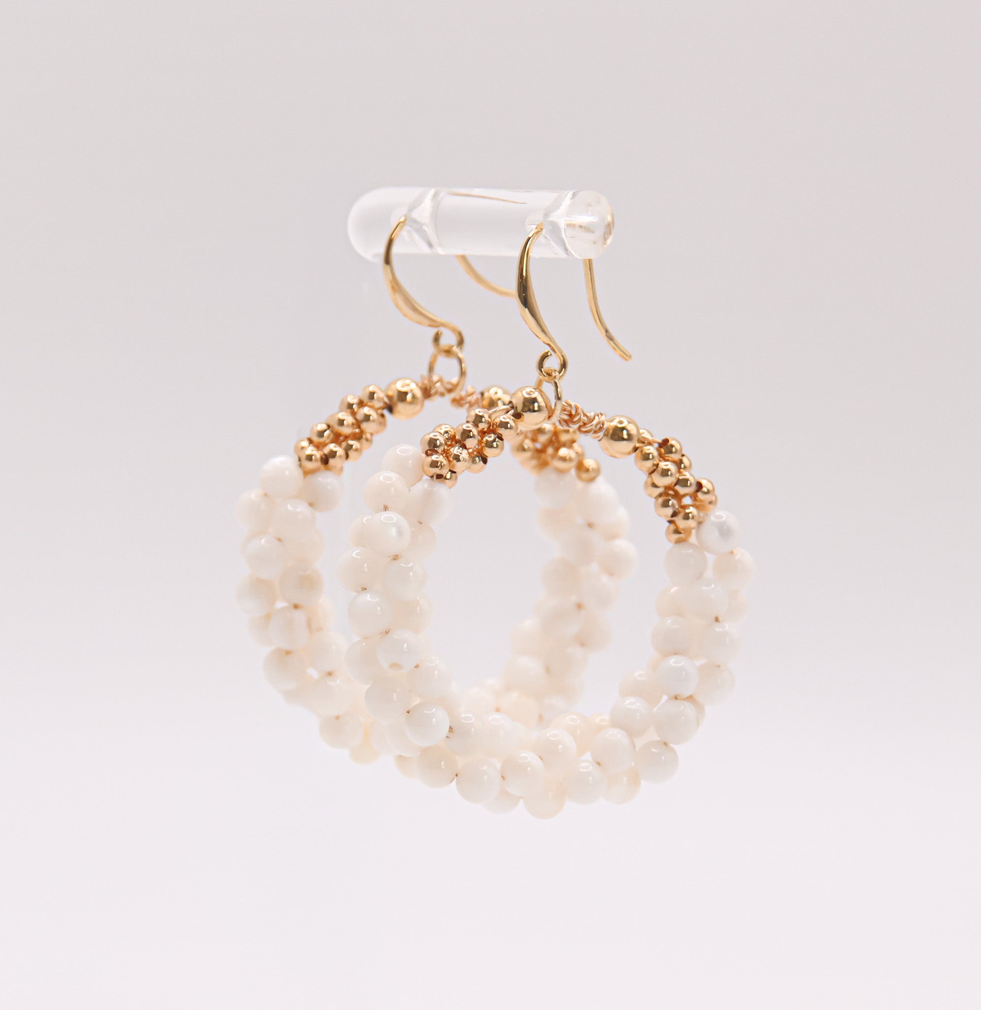 Créoles -  collection perlée