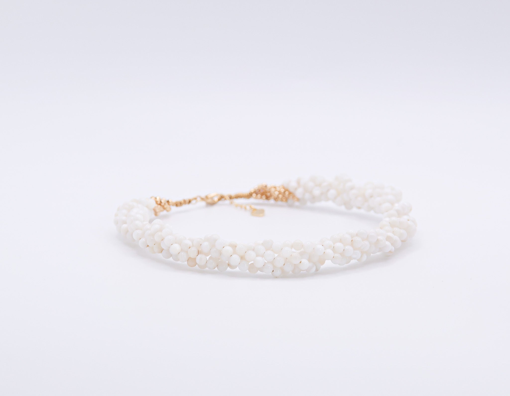 Chocker Nacre Pure Torsadée - Collection perlée